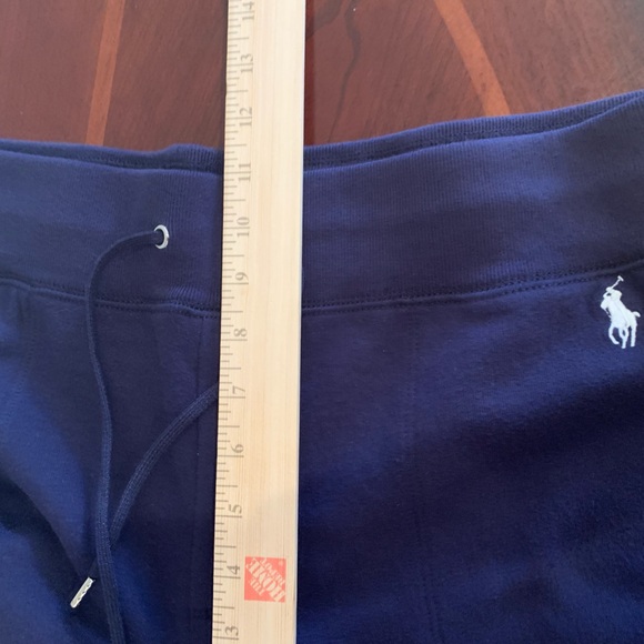 NWOT Ralph Lauren Navy Drawstring Fleece Joggers - Picture 9 of 10